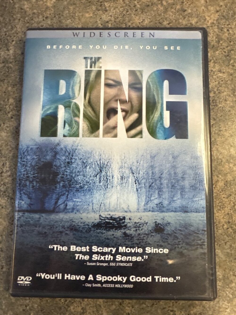 The Ring (2002) Widescreen DVD DreamWorks PG-13 Horror Thriller